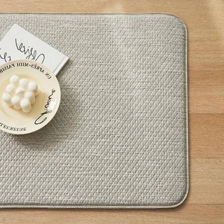 한샘 인테리어 PVC 주방 리빙 매트, 러그패턴, 1개