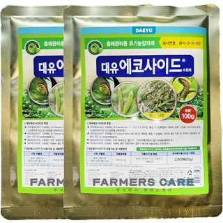 대유 에코사이드 수화제 비료, 100g, 2개