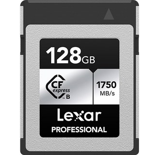 Lexar 雷克沙 Professional CFexpress Type B SILVER 記憶卡, 128GB