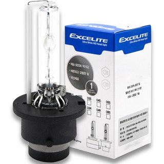 EXCELITE HID 更新版汽車頭燈 車用前照燈 6000K, D2S, 1個