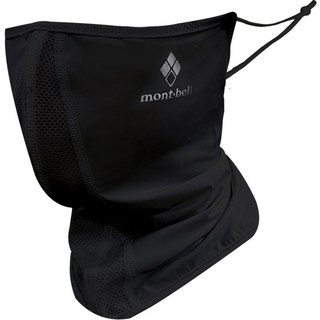 mont-bell 男性用 Aqua Wire 口罩 MB-M03, 黑色