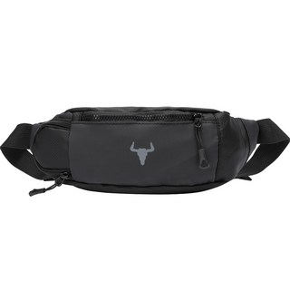 Blue Mount 登山生活防水腰包/斜背包, 黑色