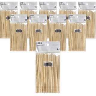 CAMEL 竹製烤肉串 中 15cm, 100個, 10套