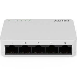 Nextu 100Mbps 5埠迷你交換器, NEXT-9305SH