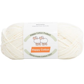Yarna Happy Cotton 編織線 100g, 702, 1個
