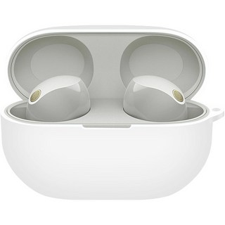 스페이스쉴드 소니 호환 실리콘 키링 케이스, WF-1000XM5, 투명