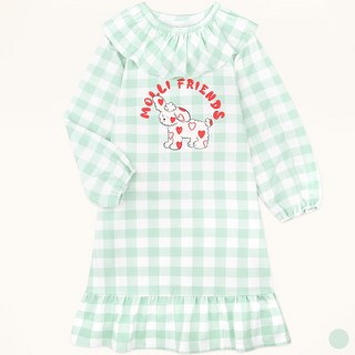몰리멜리프렌즈 여아용 멜리푸들프랜즈 피치웜 원피스 파자마