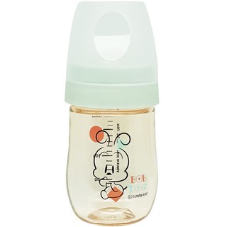 BOBDOG PPSU Bebe Chok Chok 奶瓶 無奶嘴 180ml, 薄荷綠, 1個