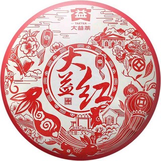 대익차 보이차 대익홍 숙차, 1개입, 357g, 1개