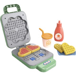 PLAYMAX 可操作的廚房遊戲鬆餅機, 薄荷綠