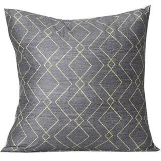 ECONY HOUSE 幾何圖案抱枕 含枕芯, 灰色