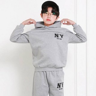 J.KID 兒童NY連帽上下套裝