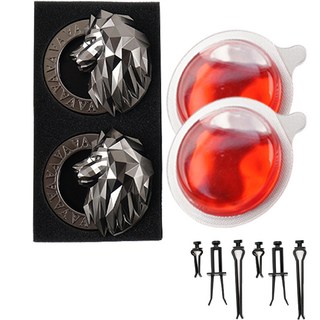 Autoban 黑色萊恩主體 + 芳香劑 2p + 夾子 3種套組, 2套, 黑櫻桃