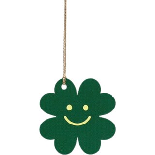 微笑幸運草吊牌, 100個, 混合顏色