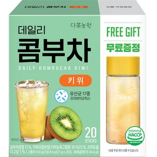 TEA GARDEN 每日康普茶隨身包 奇異果口味, 5g, 1個, 20入