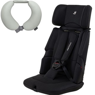 DAIICHI Easy Carry 2攜帶式汽車座椅+頸枕組, 黑色