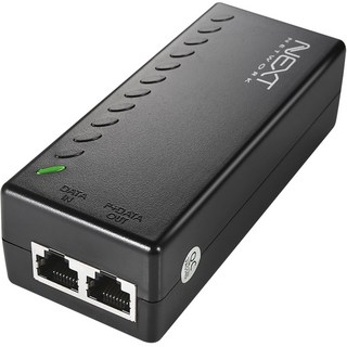 NEXT 10/100Mbps poe小型供電器 15.4W OUTPUT24V/1A, NEXT-POE2403JM