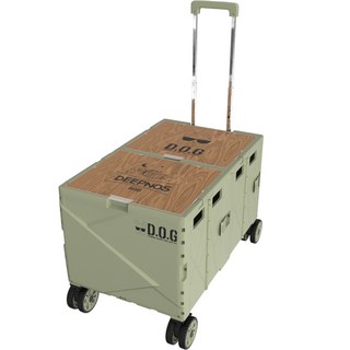 Dogdok 頂級雙向摺疊手拉車, 1個, 橄欖色