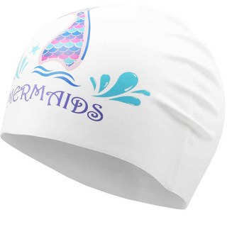 Moa Sports 矽膠游泳帽, 美人魚, 1個