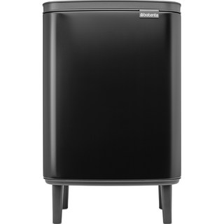 brabantia Bo 高筒垃圾桶 12L, 霧面黑