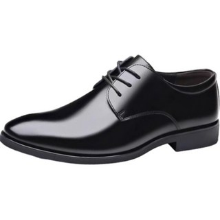 SILVERS 男士手工皮革現代3孔德比鞋 FR005