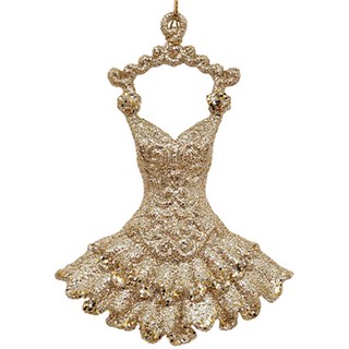 聖誕芭蕾舞衣, 香檳色, 13cm, 1個