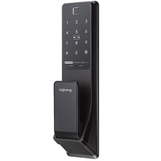 zigbang 強化保安指紋推拉式數位門鎖 附把手 SHP-DP940, 顧客自行安裝