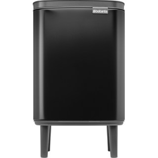 brabantia Bo 高款垃圾桶 7L + 專用垃圾袋 3入組, 霧面黑