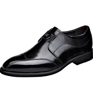 Elsso Homme 商務休閒套入式人造皮鞋