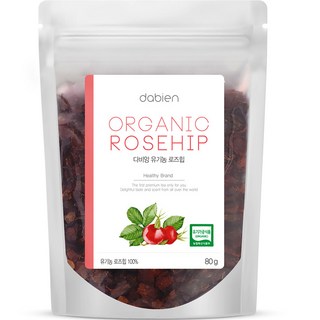 dabien 玫瑰果茶, 1入, 80g, 1個