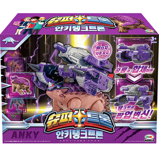 MIMI WORLD 超級特龍 安奇坦克特龍 機器人玩具, 混合顏色