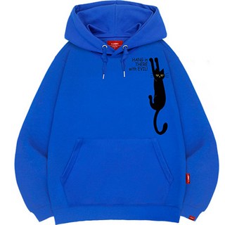 L.LAMO 3H 黑貓連帽T恤 大尺碼