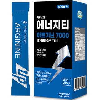 Energy Tee左旋精胺酸牛磺酸維他命沖泡飲隨身包, 150g, 1盒