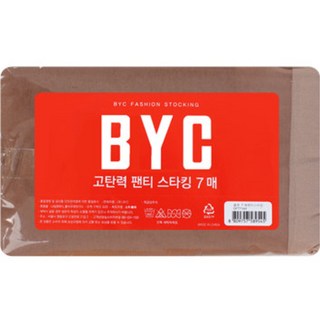 BYC 고탄력 팬티스타킹 벌크 15D