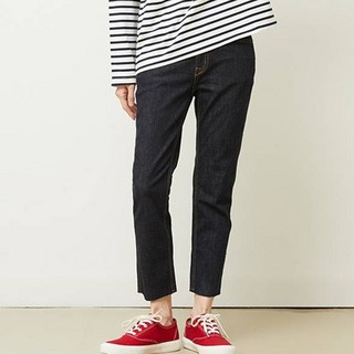 SPAO 女款日常短版修身牛仔褲