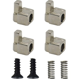 HOHOO Nintendo Switch Joy-Con 金屬卡扣 維修替換用零件 彈簧固定螺絲組, 單一商品, 1套