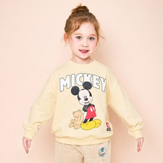 JELISPOON 童款米奇小熊大學T恤