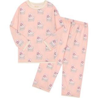 milkmilelolo 童款艾絲樂小兔聯名寬鬆感長袖家居服+家居長褲組