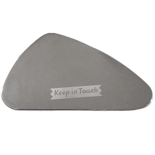 [純素美妝] Keepin Touch 迷你鵝卵石不鏽鋼刮棒, 混合顏色, 1個