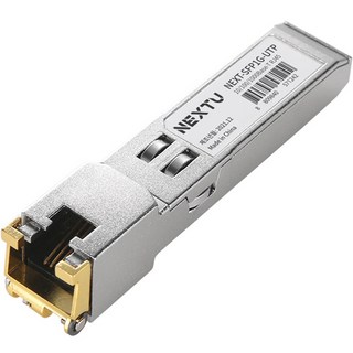 넥스트유 SFP타입 RJ45 전송 Copper SFP 모듈, 1개