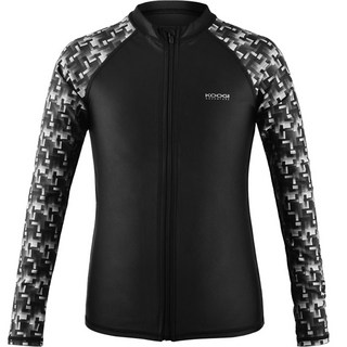 쿠기어드벤쳐 남아용 집업래쉬가드 LM-B330