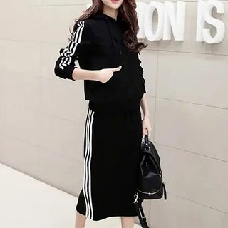 MEICHEL 裙子T恤休閒套裝 03820