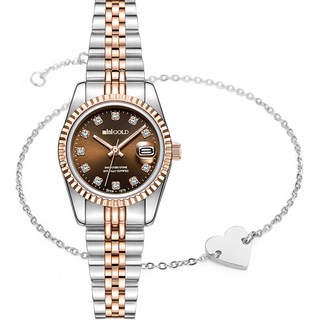 miniGOLD 金屬錶帶腕錶 WSB011