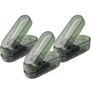 누사인 투명 원터치 미니 펀치 NS088S, 그린, 3개