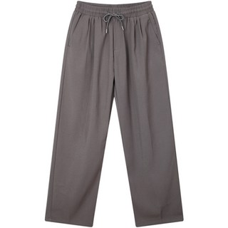 HARRISON HOMME 男款鬆緊帶寬版西裝褲 36 JIM1277