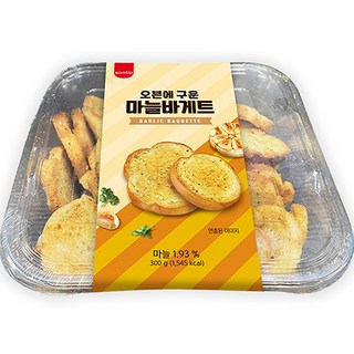 samlip 法國麵包香酥餅乾 香蒜口味, 300g, 1個