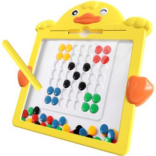 JoyKids 兒童磁性畫板 益智巧克力球移動 鴨子畫板 迷你, 混合顏色