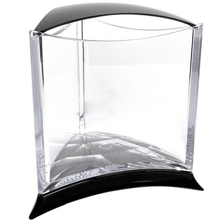 Aquatera 時尚三角迷你魚缸 + 蓋子套組, 混合顏色