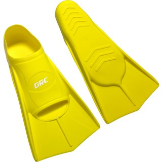 DRC 快樂時光蛙鞋 + 高級網袋套組, 黃色