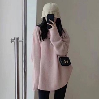 I'M MONG 女性Somming寬鬆版安哥拉毛衣